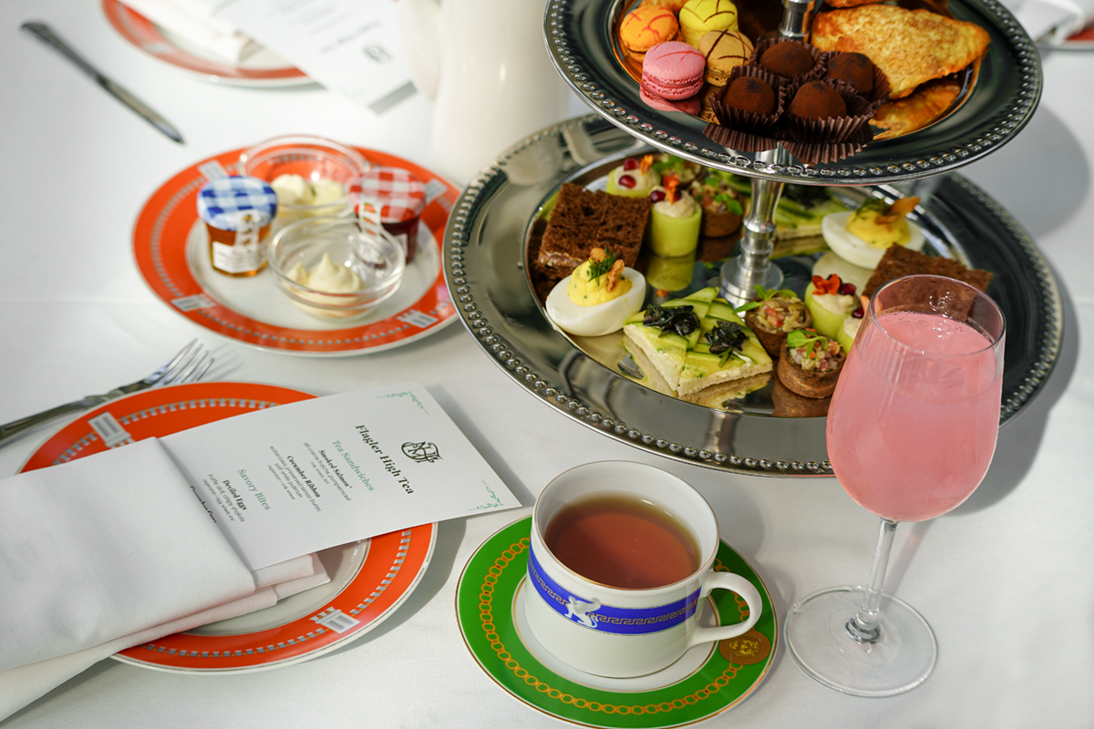 Tea table setting RGB 72